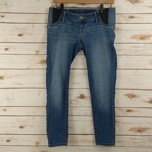 Isabel Maternity Jean Skinny Cropped Ankle 2 side